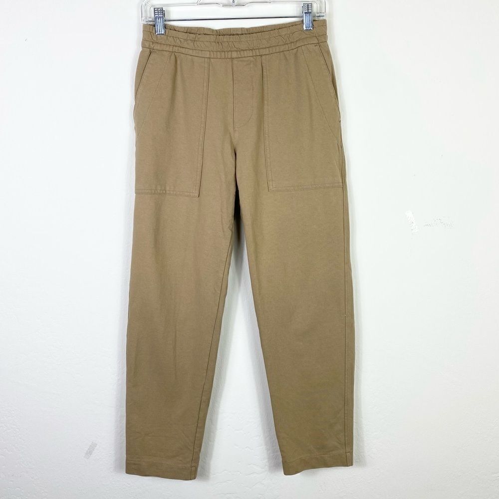 Uniqlo Tan Utility Style Pull On Pants